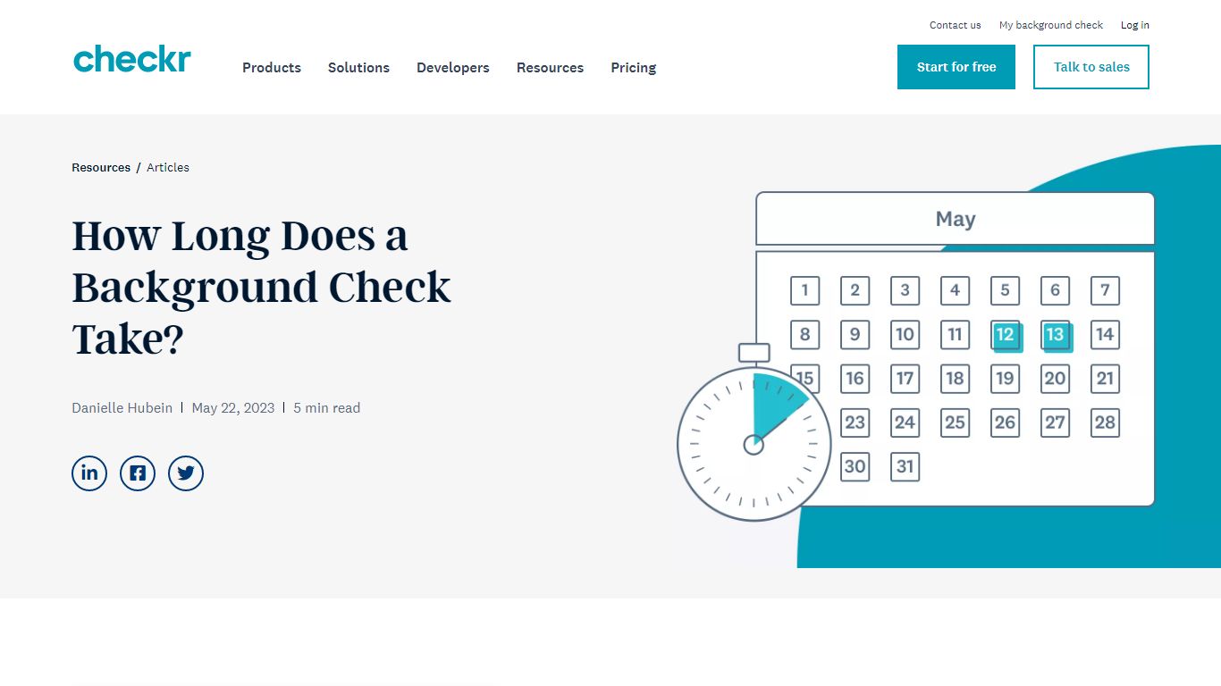 How Long Does a Background Check Take? | Checkr